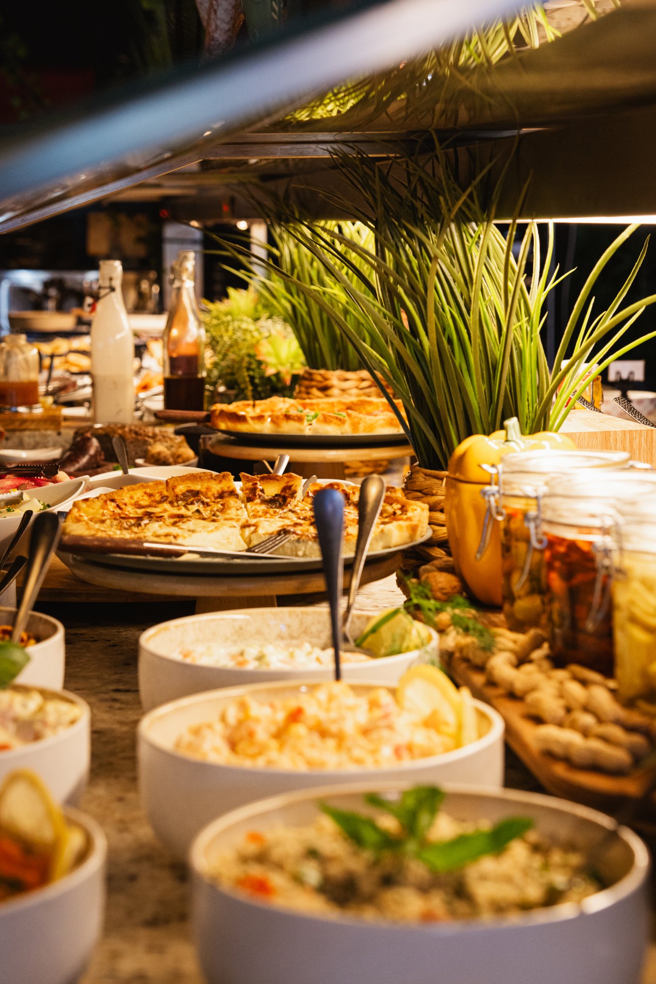 Une vue du buffet